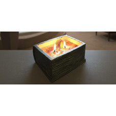 Sculptural Ritual Candle: Cinnamon and Wellness